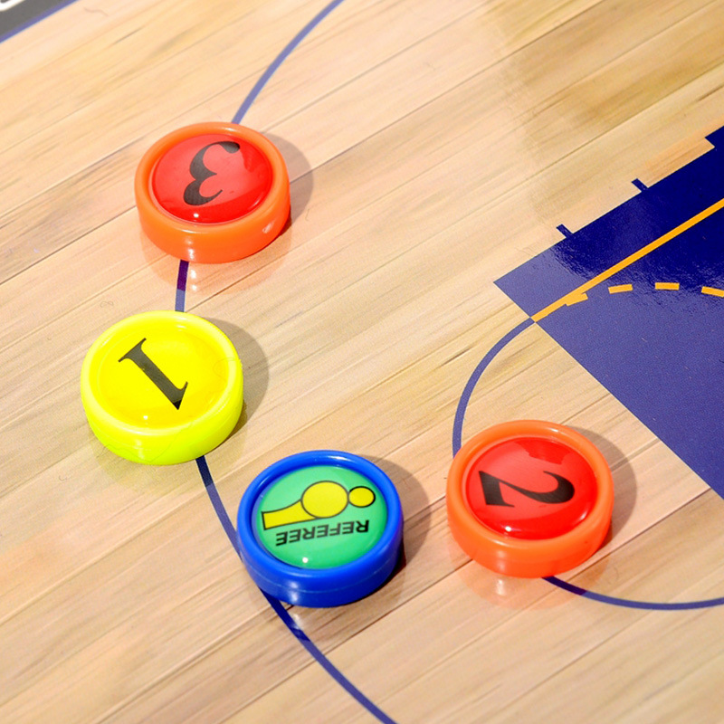 Basketball tactical board zipper Leather Magnetic Color Field coach Board basketball event teaching board long-term supply