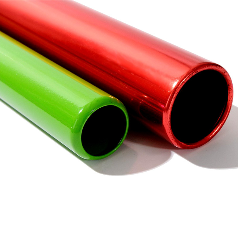 Aluminum alloy baton 3.8cm standard track and field competition baton running baton plating long-term supply