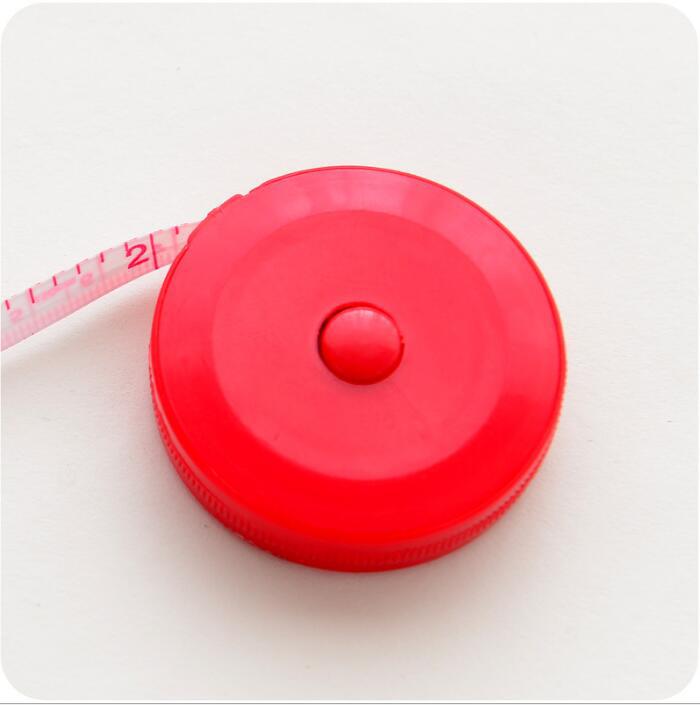 Automatic retractable tape measure multi-purpose plastic tape measuring ruler/cute mini soft ruler printable logoT
