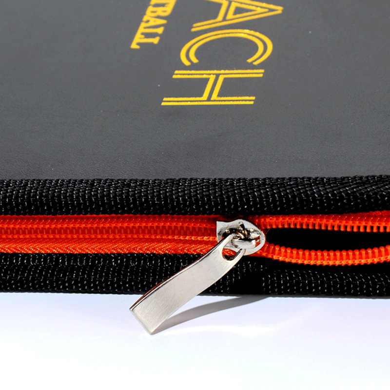 Basketball tactical board zipper Leather Magnetic Color Field coach Board basketball event teaching board long-term supply