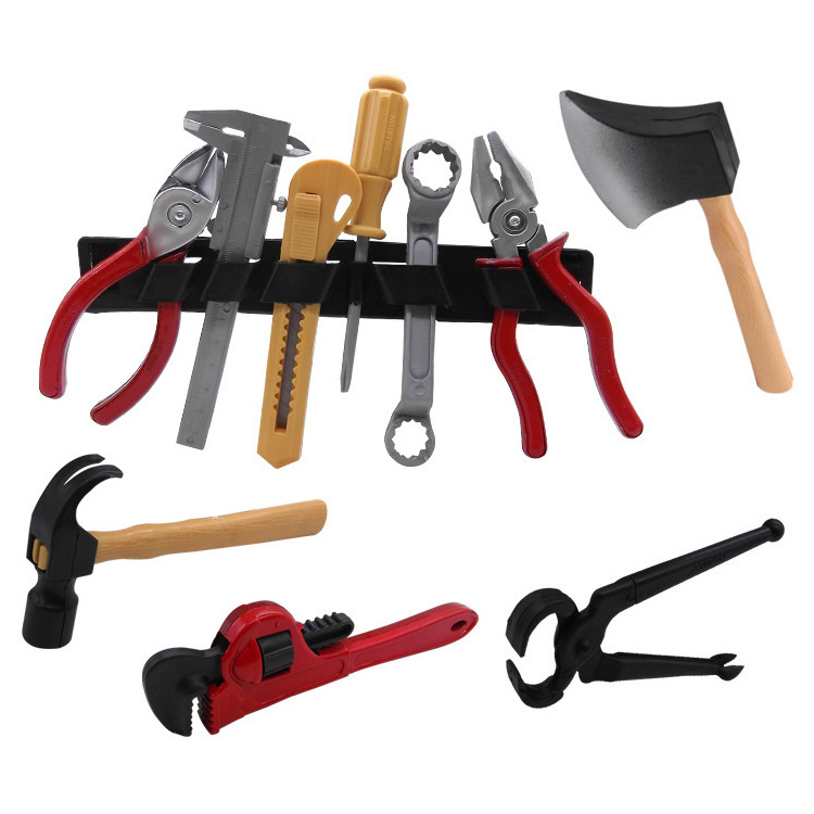 Factory wholesale children play house simulation multifunctional repair tool Hacksaw 14 pieces suit educational toys wholesale