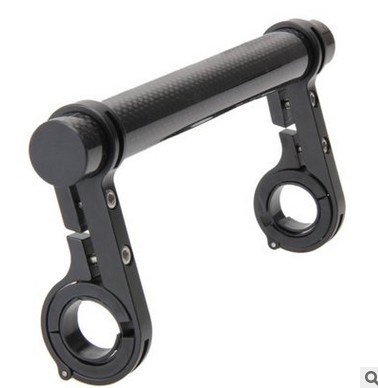 Bicycle mountain bike road bike aluminum alloy bracket extension frame riding extension frame car clip frame