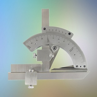 High carbon steel disregard difference economic fine-tuning protractor universal angle ruler 0-320