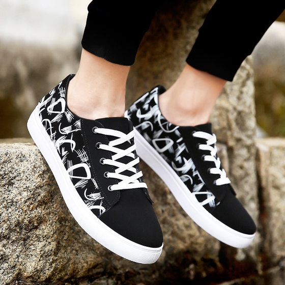 Spring and summer 2023 new men's men's shoes Korean fashion student board shoes casual fashion shoes low-top sports shoes wholesale