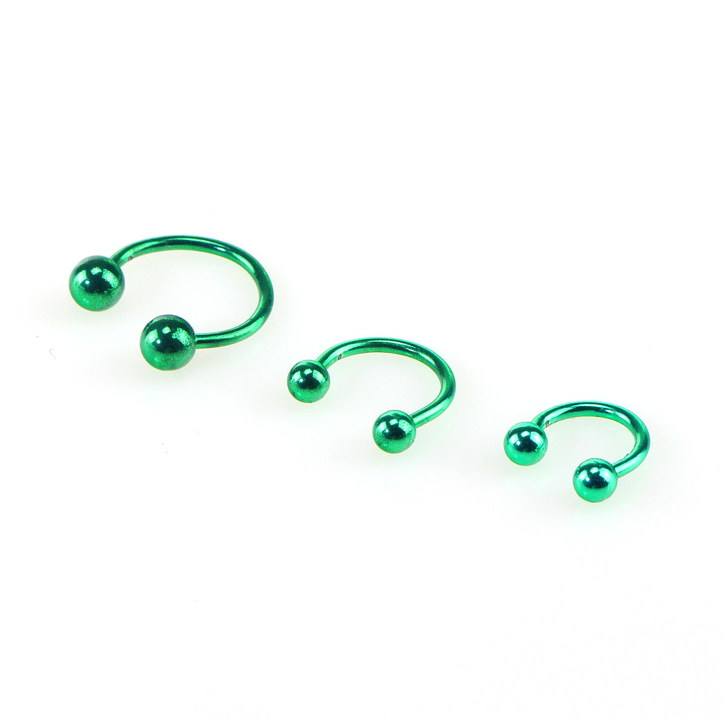 Manufacturers stainless steel eyebrow nail Golden titanium steel eyebrow nail C- bar breast ring nose ring female ring puncture lip nail