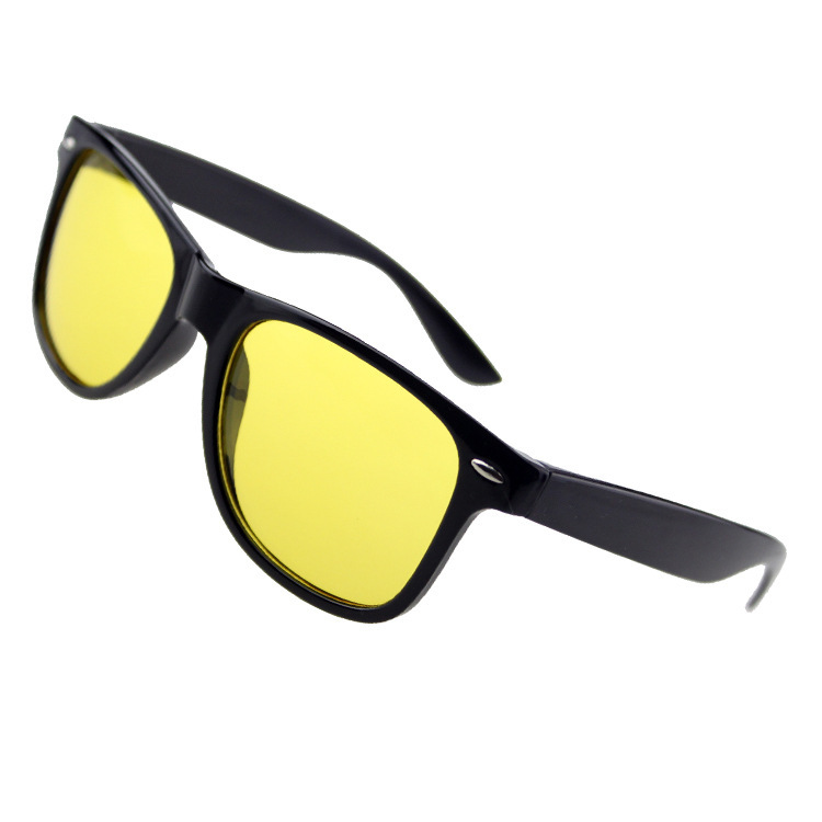 Rice Nail Day and Night Dual-Use Sunglasses Anti-Car Big Light Night Vision Sunglasses Yellow Brightening Polarized Night Vision Glasses