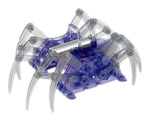 New sunshine DIY electric spider robot self-loading children's science and education solar toys