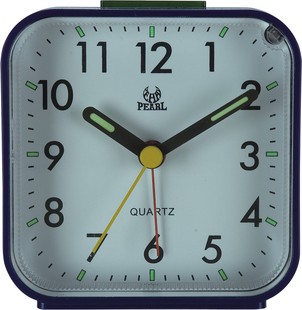 Candy color small alarm clock fashion mute alarm clock desktop table clock Pearl star wholesale children's study alarm clock