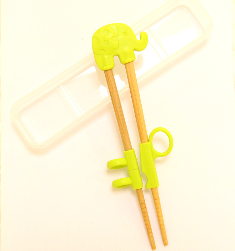 Children learn chopsticks baby practice chopsticks training learning chicken wings wooden chopsticks baby wooden auxiliary correction chopsticks with box