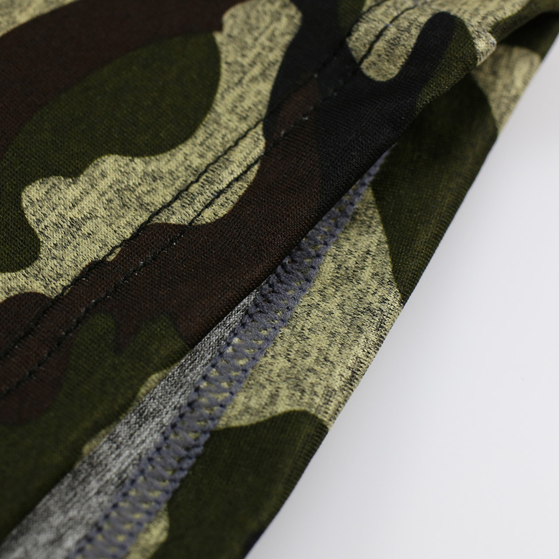 Men's Underwear Boxer Camouflage Sexy Nylon U Convex Fashionable Personalized Printed Thin Youth Men's Boxer Shorts