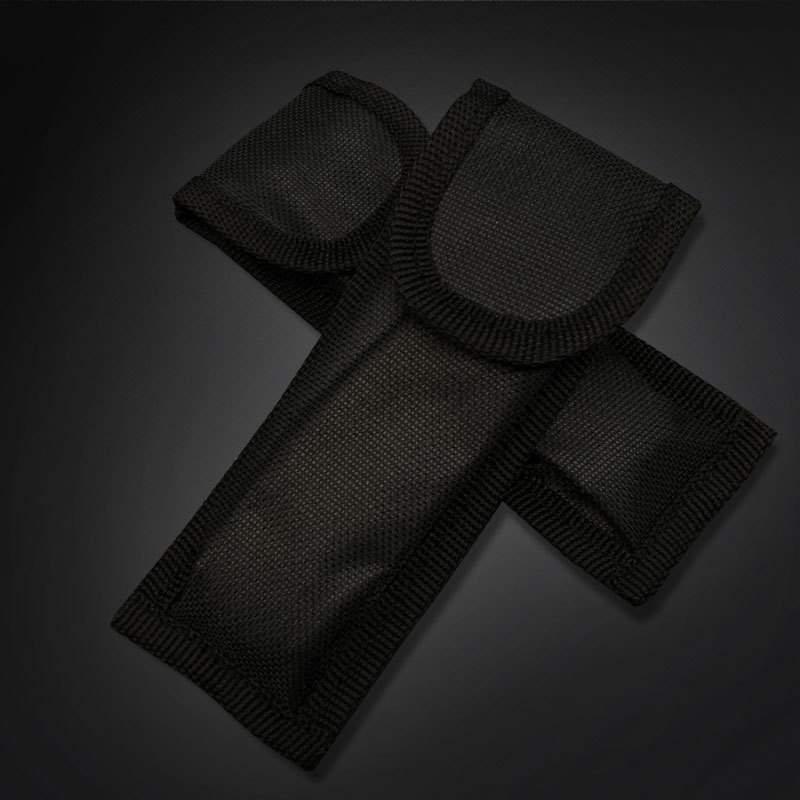 In stock wholesale folding knife nylon cover nylon bag black bag folding knife cover outdoor knife cover