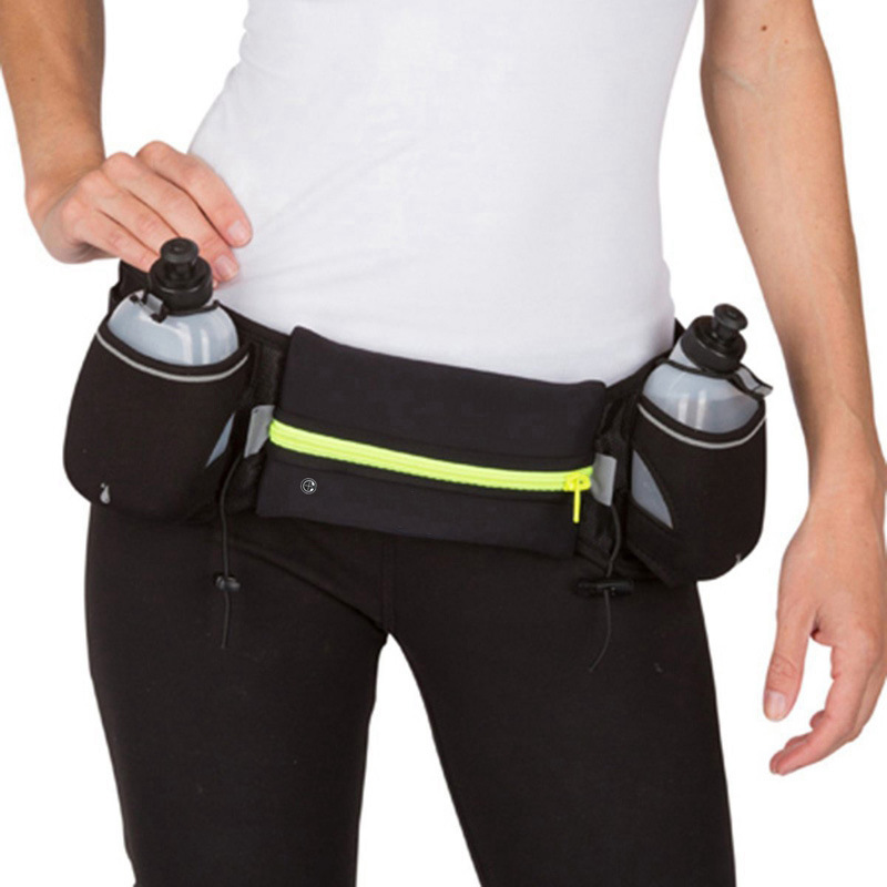 Wholesale sports water bottle waist bag waterproof anti-theft mobile phone bag men's and women's close-fitting multifunctional marathon belt