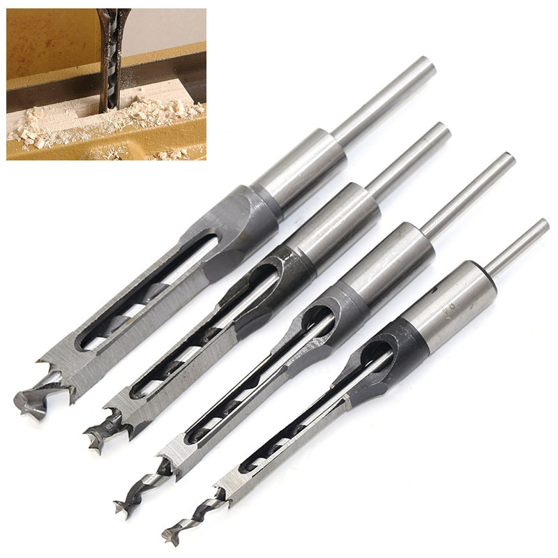 Woodworking square hole drill square Tenon drill square hole drill core salad drill woodworking hole