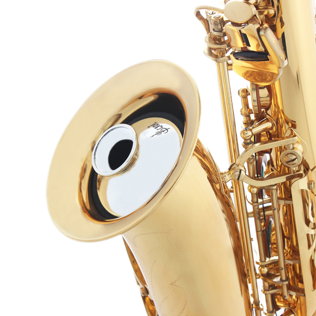 Round alto saxophone mute beginner ABS mute musical instrument wind music accessories wholesale factory direct hair