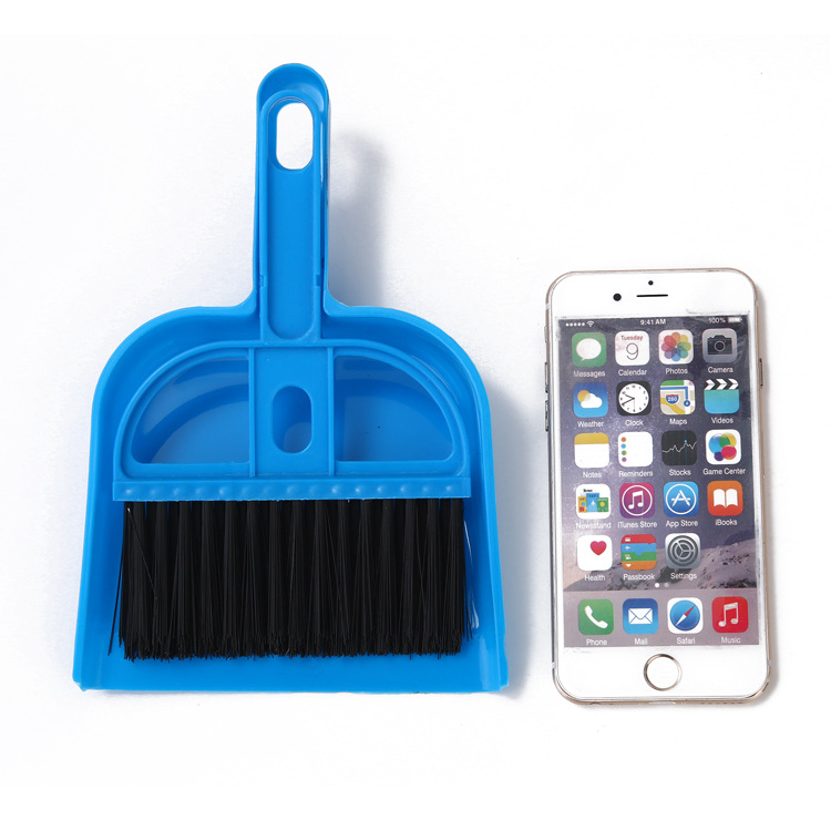 Mini small broom dustpan cleaning brush hard brush with dustpan small broom set pet supplies