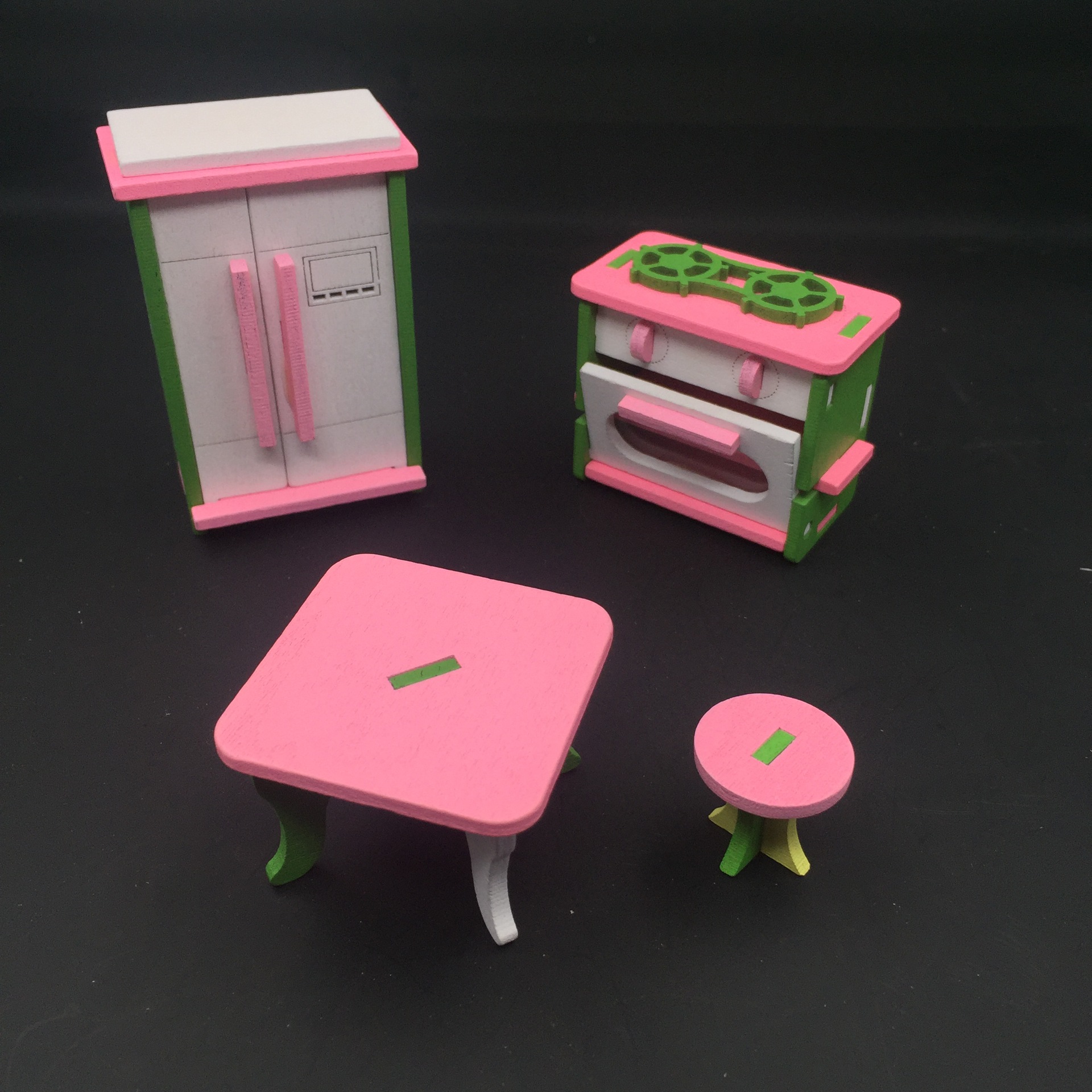 Doll House Miniature Simulation Home Children's Toys Wooden Personality Creative Building Blocks Toys Creative Interest Home