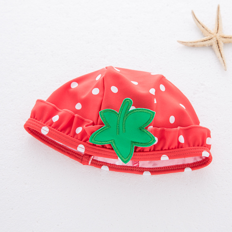 Children's Swimwear Girls' Bikini Split Swimsuit Strawberry Fresh Sling Children's Hot Spring Swimming Pool