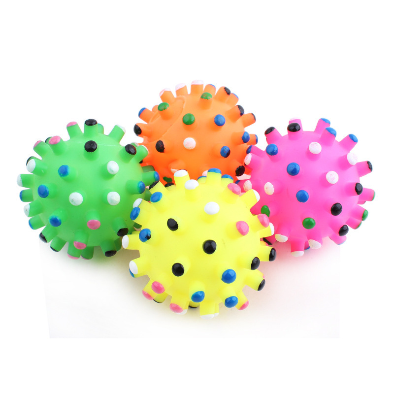 Factory Direct Pet Sound Винил Маленький ударопрочный мяч Укус игрушки для домашних животных игрушки для собак поколение волос