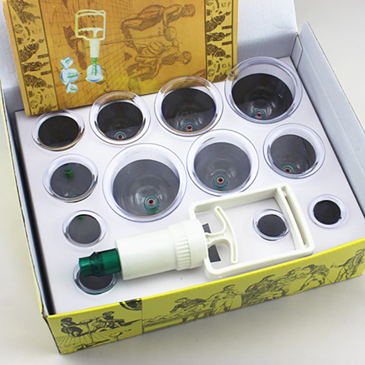 Arabic Kangnian vacuum cupping device 12 cans gift box household cupping explosion-proof pumping cupping
