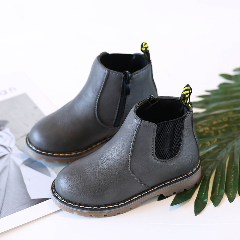 2022 autumn and winter fashion casual Children's Martin boots short boots mid-calf side zipper men and women comfortable factory direct sales