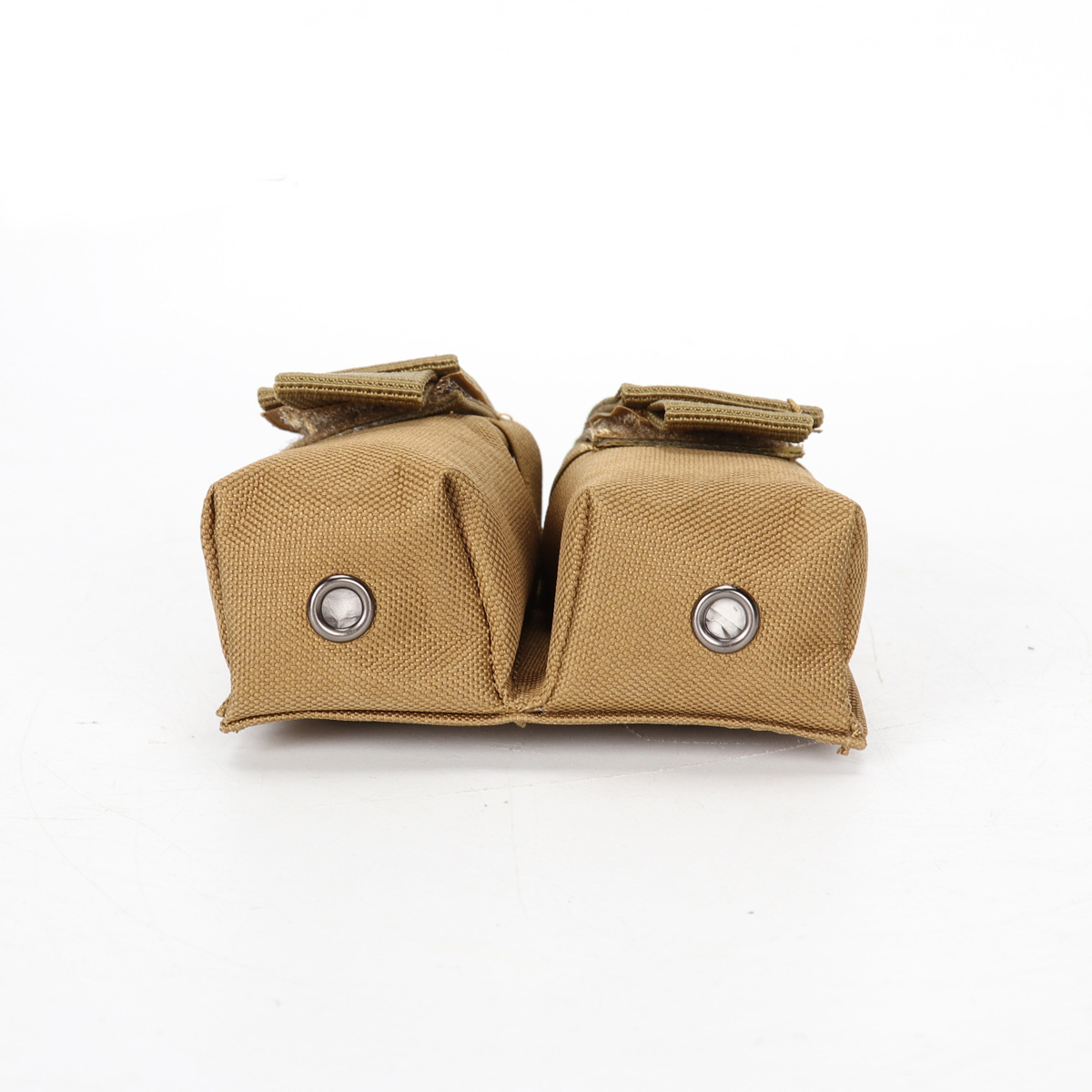 Outdoor tactical double clip bag molle clip accessory bag 9mm clip waist hanging bag two-piece bullet bag