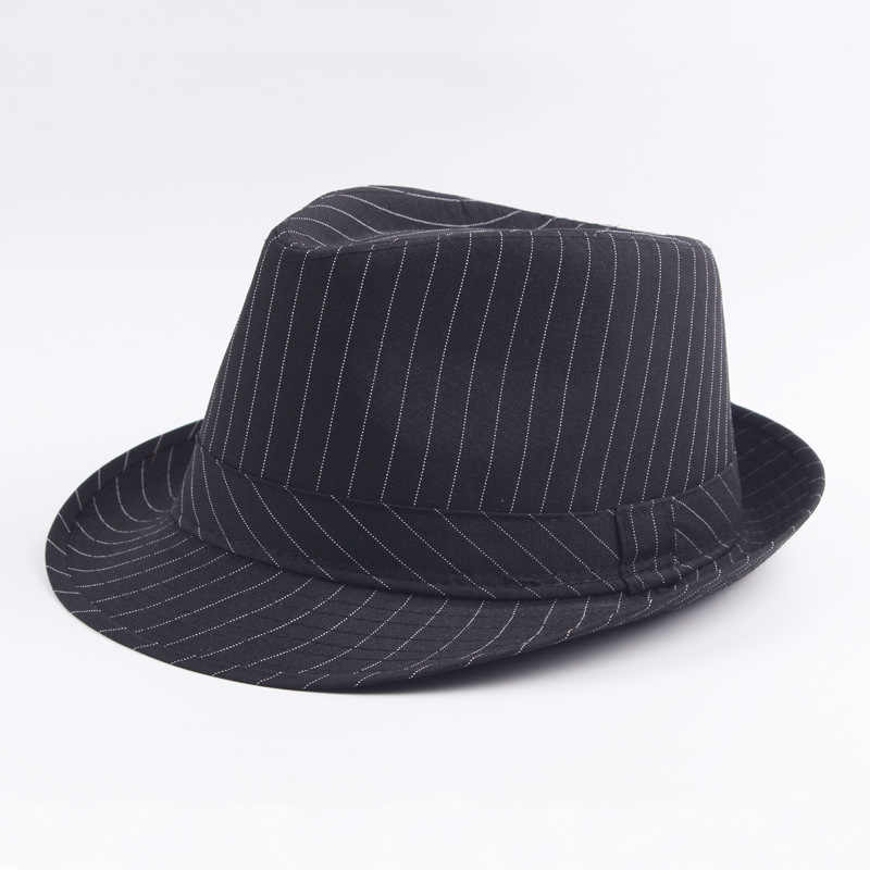 Hat Sunscreen Hat Sun Hat Men's Summer Sun Hat Beach Hat Curled Small Topper Hat British Jazz Hat