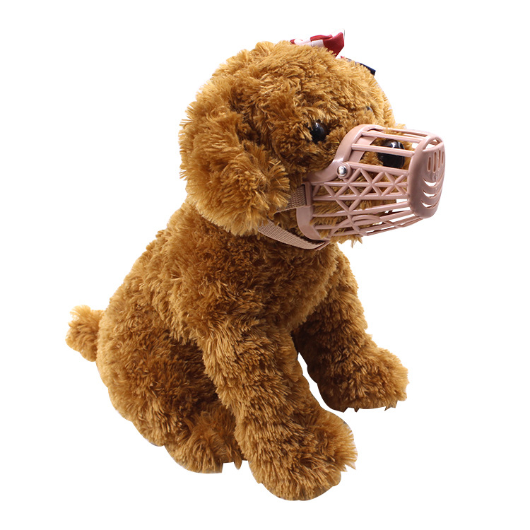 Pet dog mouth cover soft plastic dog mouth cover anti-bite anti-call anti-pick-up dog mask pet supplies wholesale