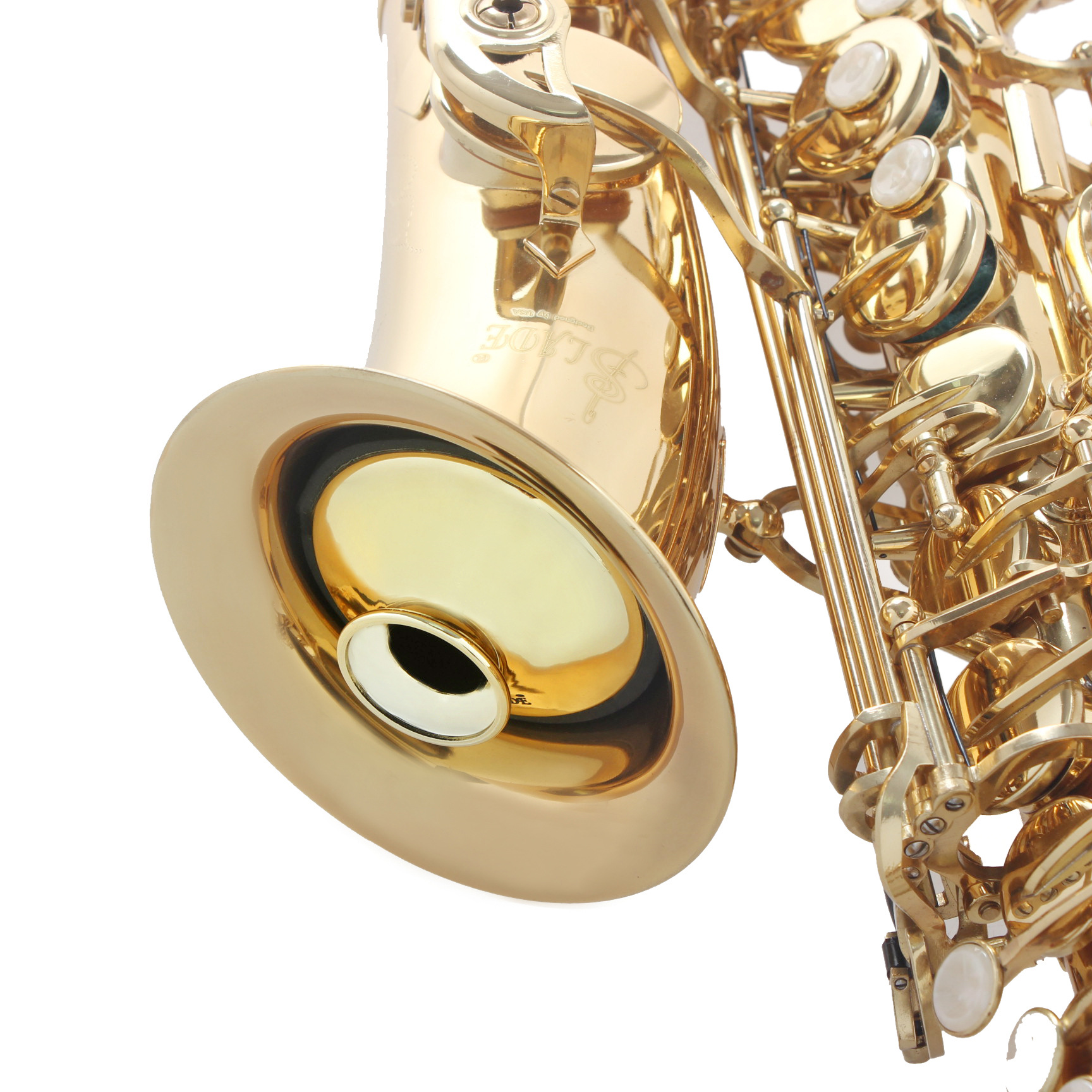 Round alto saxophone mute beginner ABS mute musical instrument wind music accessories wholesale factory direct hair