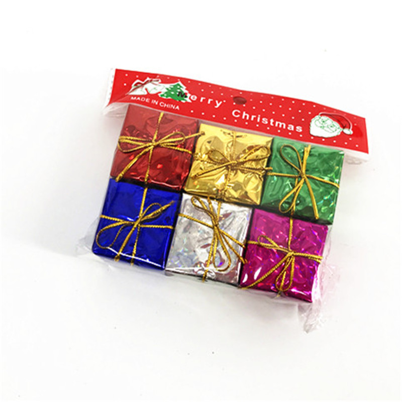 2.5 cm-10cm laser foam gift bag wholesale Christmas tree decorations Christmas outfit