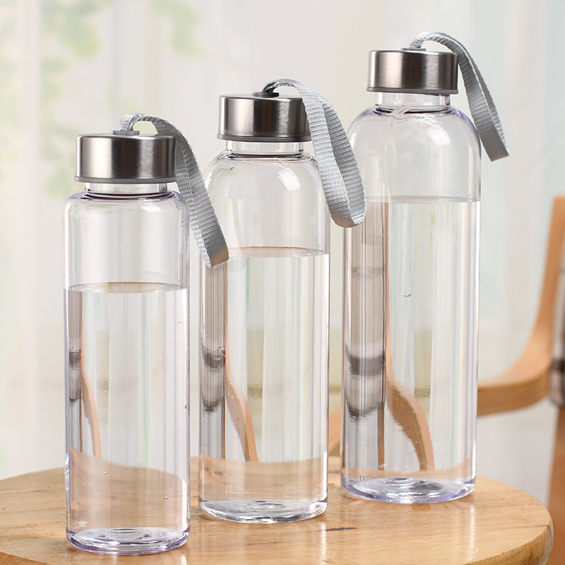 Portable Outdoor Handy Cup Stainless Steel Lid Plastic Cup Leak-proof Sports Space Cup AS Advertising Gift Cup Direct Supply