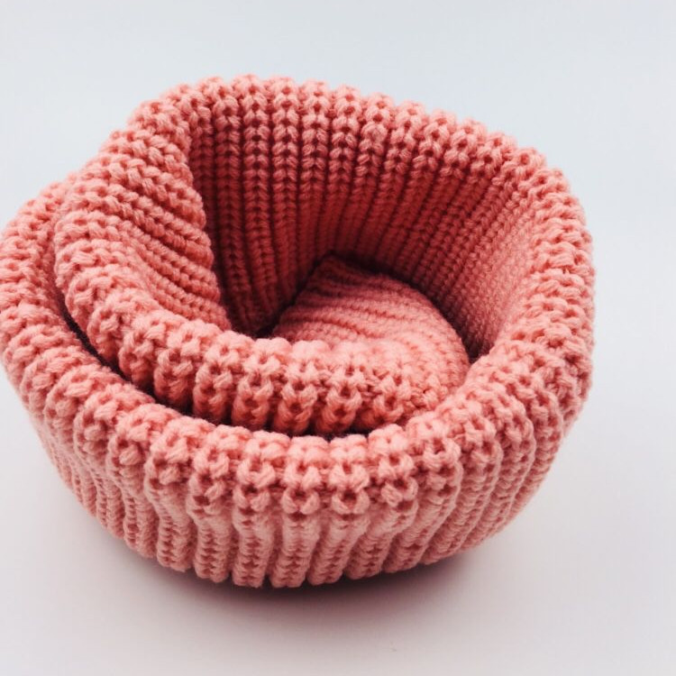 2020 Autumn and Winter new men's and women's pullover scarf baby knitted warm thick wool scarf wholesale