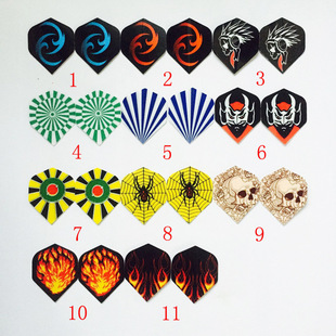 Dart Tail Dart Leaf Tail Wing Pin Soft Magnetic Dart Accessories Dart Flights