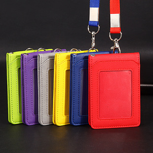 Factory direct certificate card set large capacity card package multi-card bus access control work permit staff badge set lanyard