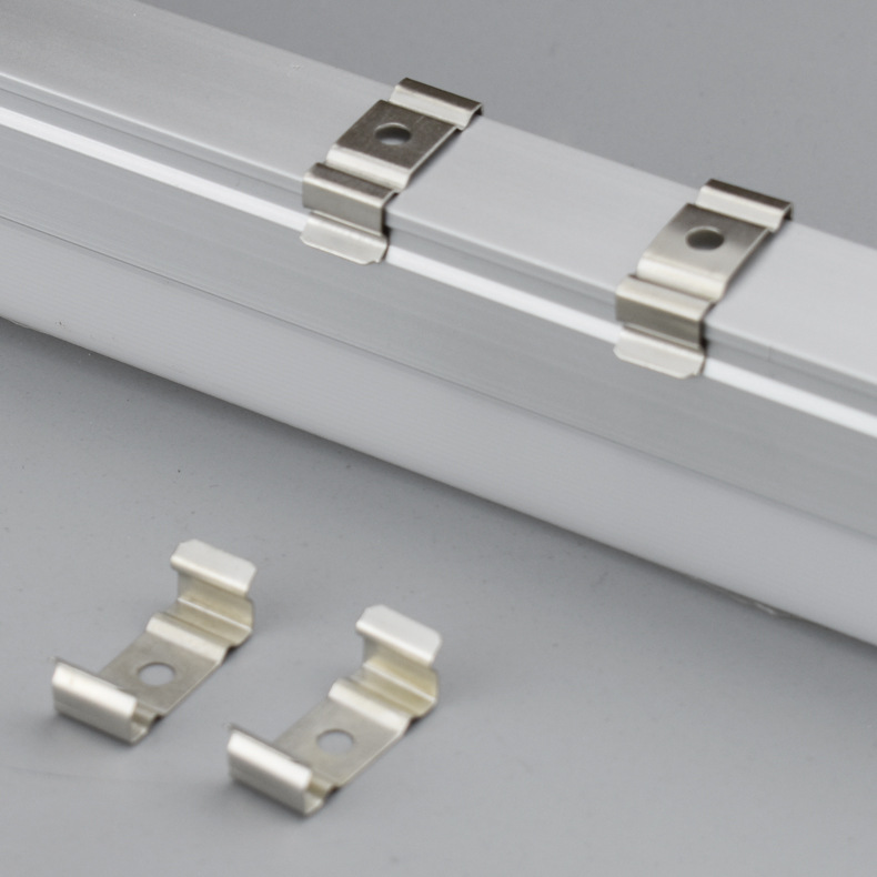 T5 fluorescent lamp bracket hanging plate T5LED integrated lamp accessories clip U-shaped metal fixed buckle