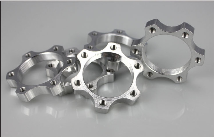 Aluminum alloy disc brake disc disc brake disc disc brake disc 6 hole threaded seat flange fittings disc thread conversion seat
