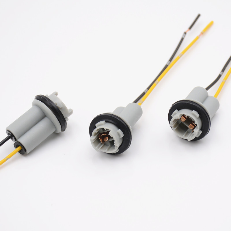 T10 socket car t13 t15 socket T13 glass bubble T15 socket car modification socket t10 socket