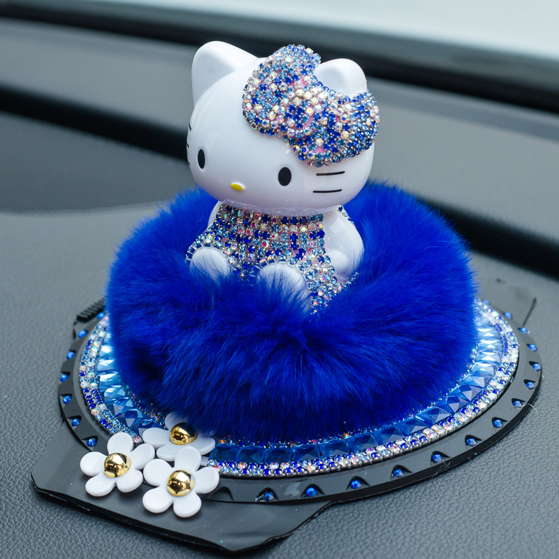 Katie car perfume seat perfume table cat car ornaments car perfume drill interior accessories KT center console