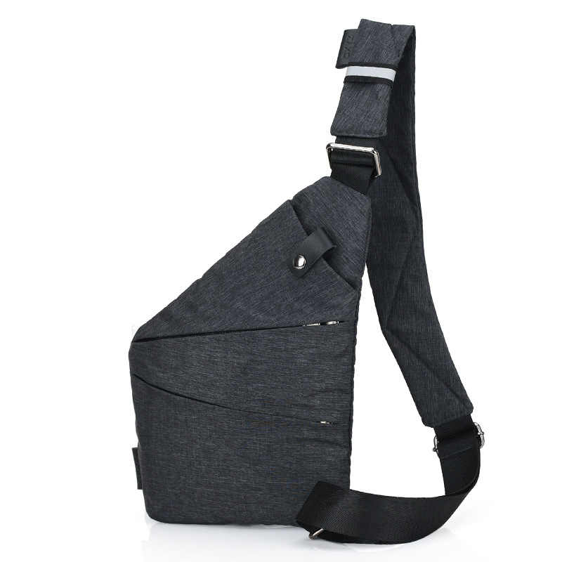 Underarm Bag Men's Chest Bag Gun Bag Single-Shoulder Chest Bag Anti-Theft Body Bag Crossbody Chest Bag Large Capacity Backpack