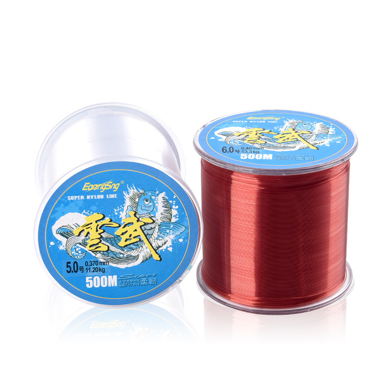 Non-degree fishing gear 500 meters Yunwu fishing line platform fishing sea pole throwing Rod Road Asia wear-resistant fishing line fishing gear