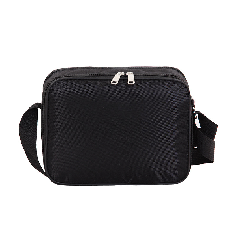 Wholesale nylon men's shoulder bag casual messenger bag men's zipper sports pouch men's change clutch bag