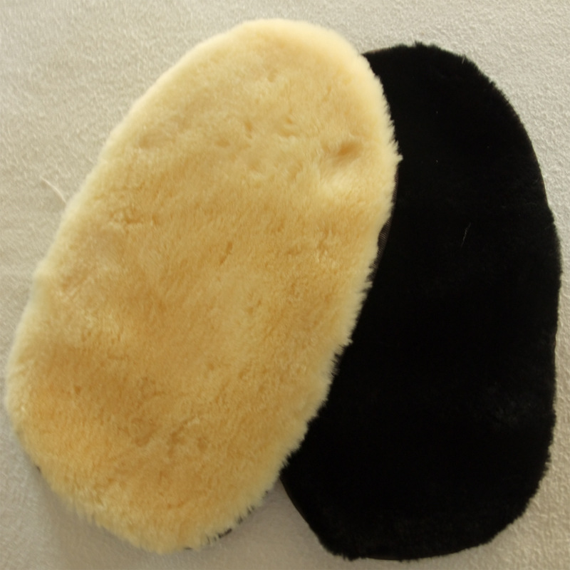 Car special car wash wool plush gloves single-sided thickened imported car cleaning foam bear paw rag cleaning tools