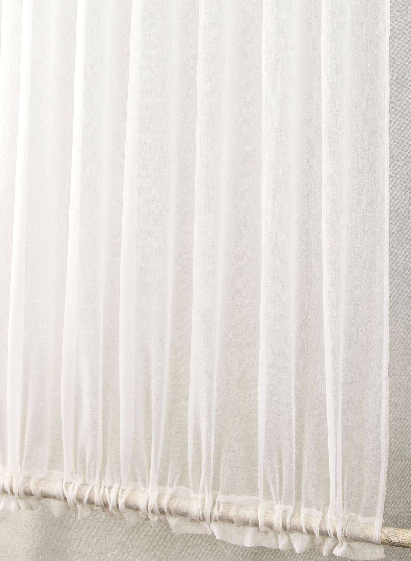 Factory direct cross-border curtain finished wear Rod door curtain high precision solid color curtain French door curtain wholesale