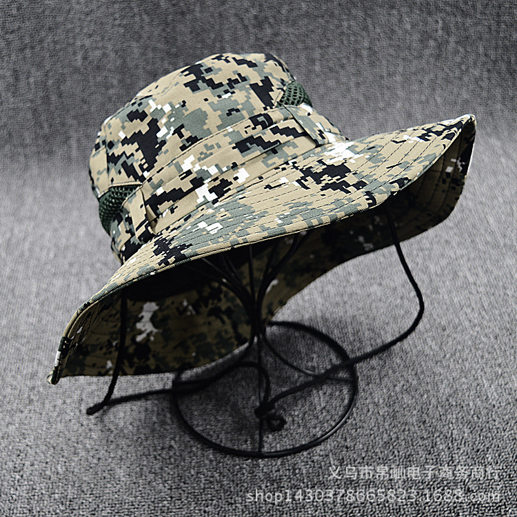 Hat Men's Summer Big Rim Hat Camouflage Fisherman's Hat Sun Protection Face Covering Outdoor Fishing Hat Sun Hat Women's Sun Hat Men's Sun Hat