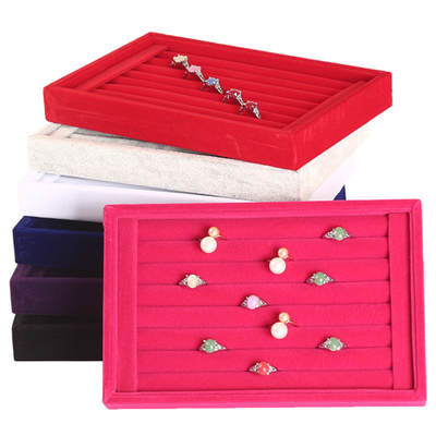 Guiwa Creative Small Ring Plate Earring Plate Ring Earring Jewelry Display Rack Jewelry Box Jewelry Box