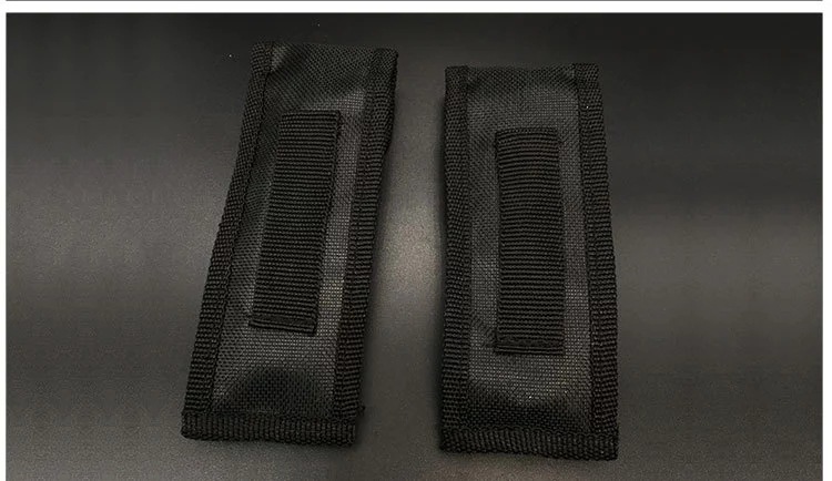 In stock wholesale folding knife nylon cover nylon bag black bag folding knife cover outdoor knife cover