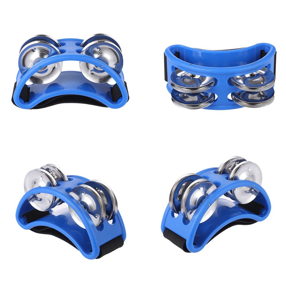 Foot Bell Foot pedal rattle percussion accessories card macro Foot Bell drum card Hong drum companion Foot Tambourine