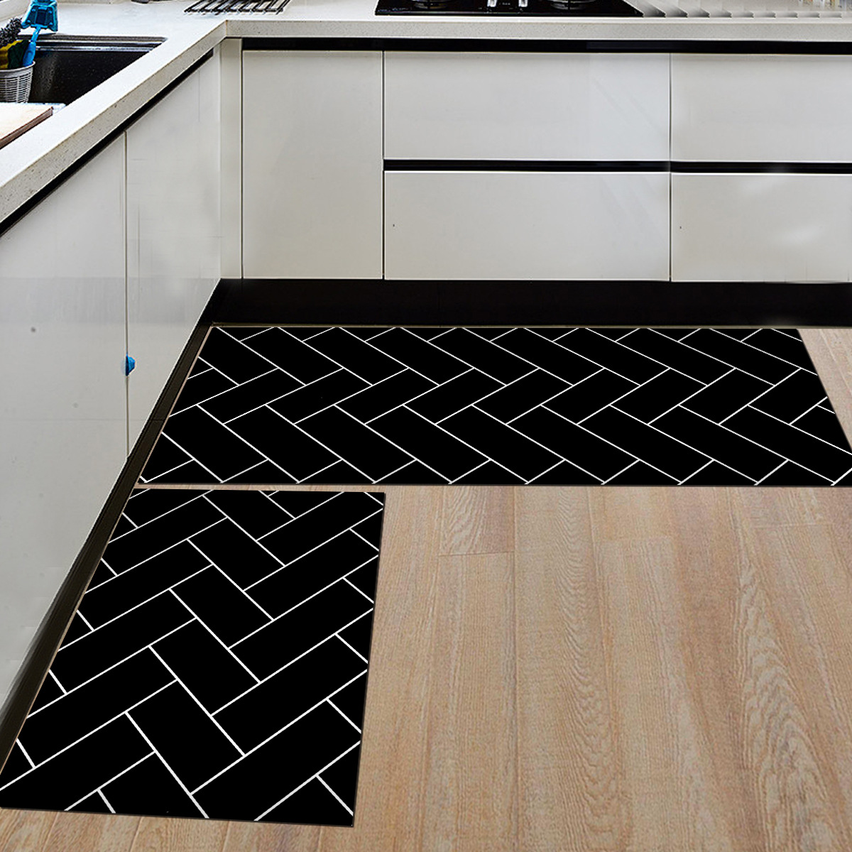 (Factory Express) kitchen floor mat door mat bathroom floor mat living room bedroom thickened kitchen carpet mat for wholesale
