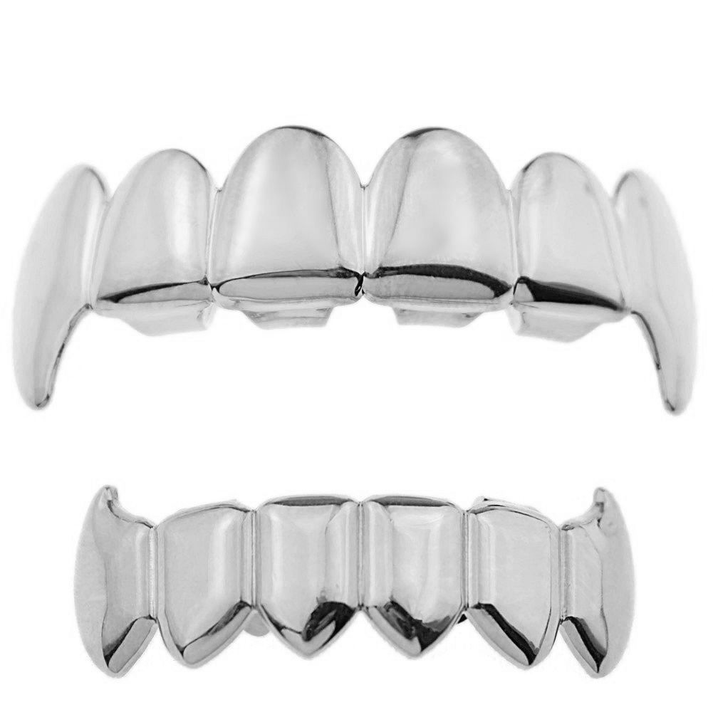 ebay亞馬遜熱賣新款HIPHOP金牙套Gold Grillz 裝飾牙套廠家批發
