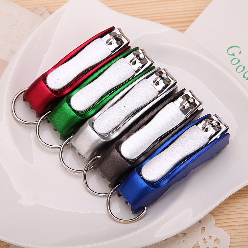 Creative stationery nail clippers ballpoint pen mini folding small pen tool keychain pen multifunctional ballpoint pen