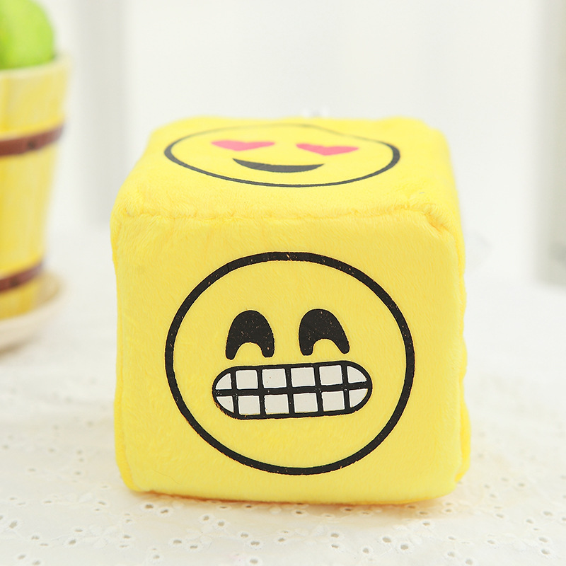 Plush dice grab Machine Bottom box sieve toy car pendant cartoon color car pendant manufacturers wholesale